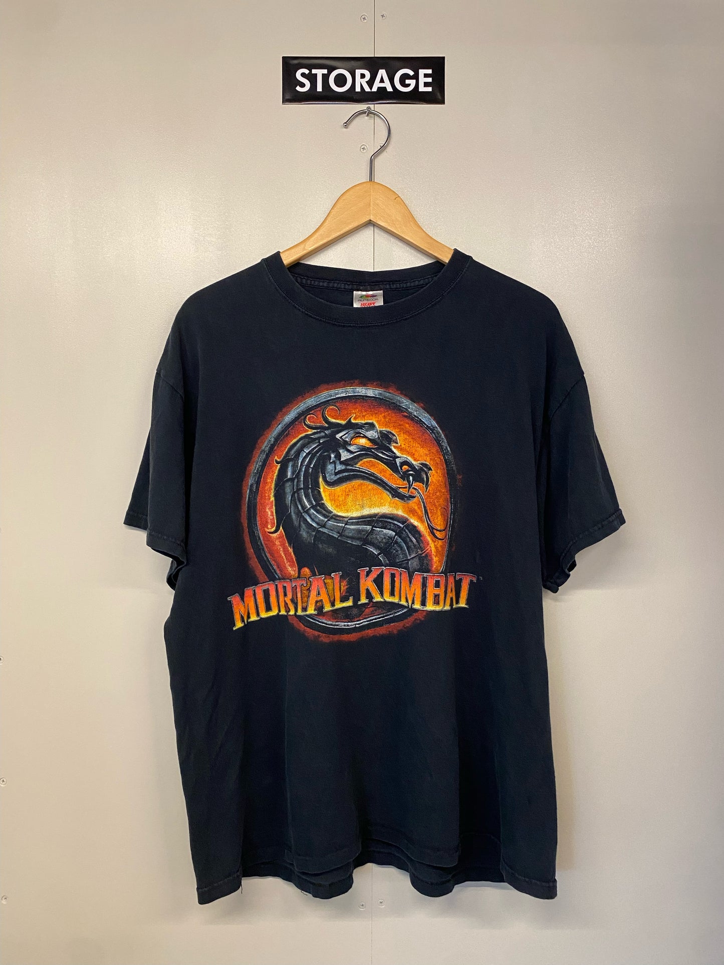 【古着】MORTAL KOMBAT LOGO Tee XL