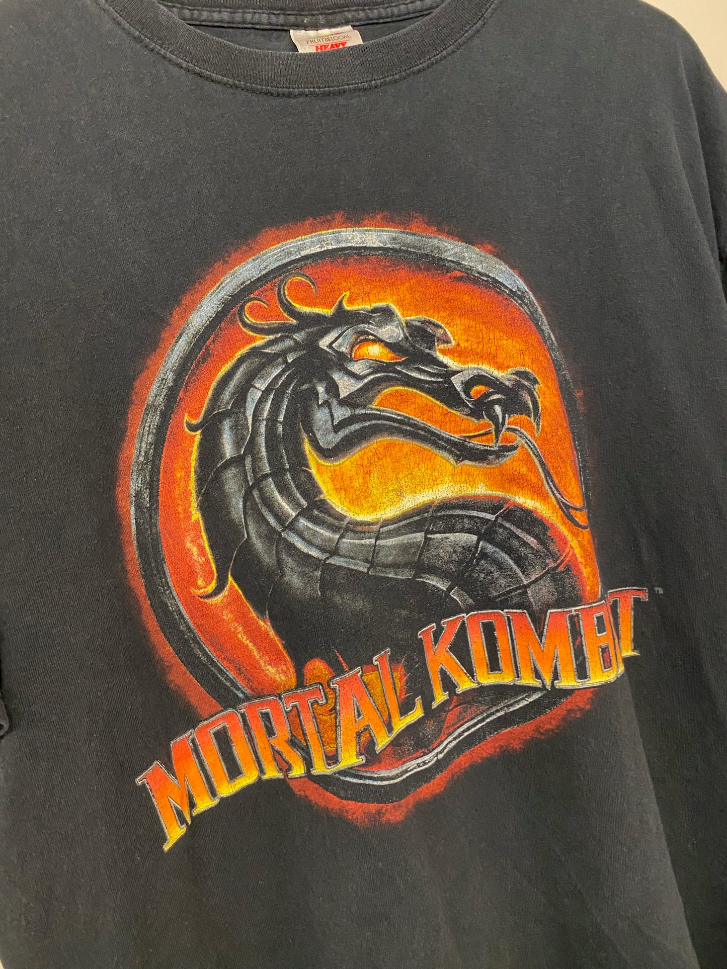 【古着】MORTAL KOMBAT LOGO Tee XL