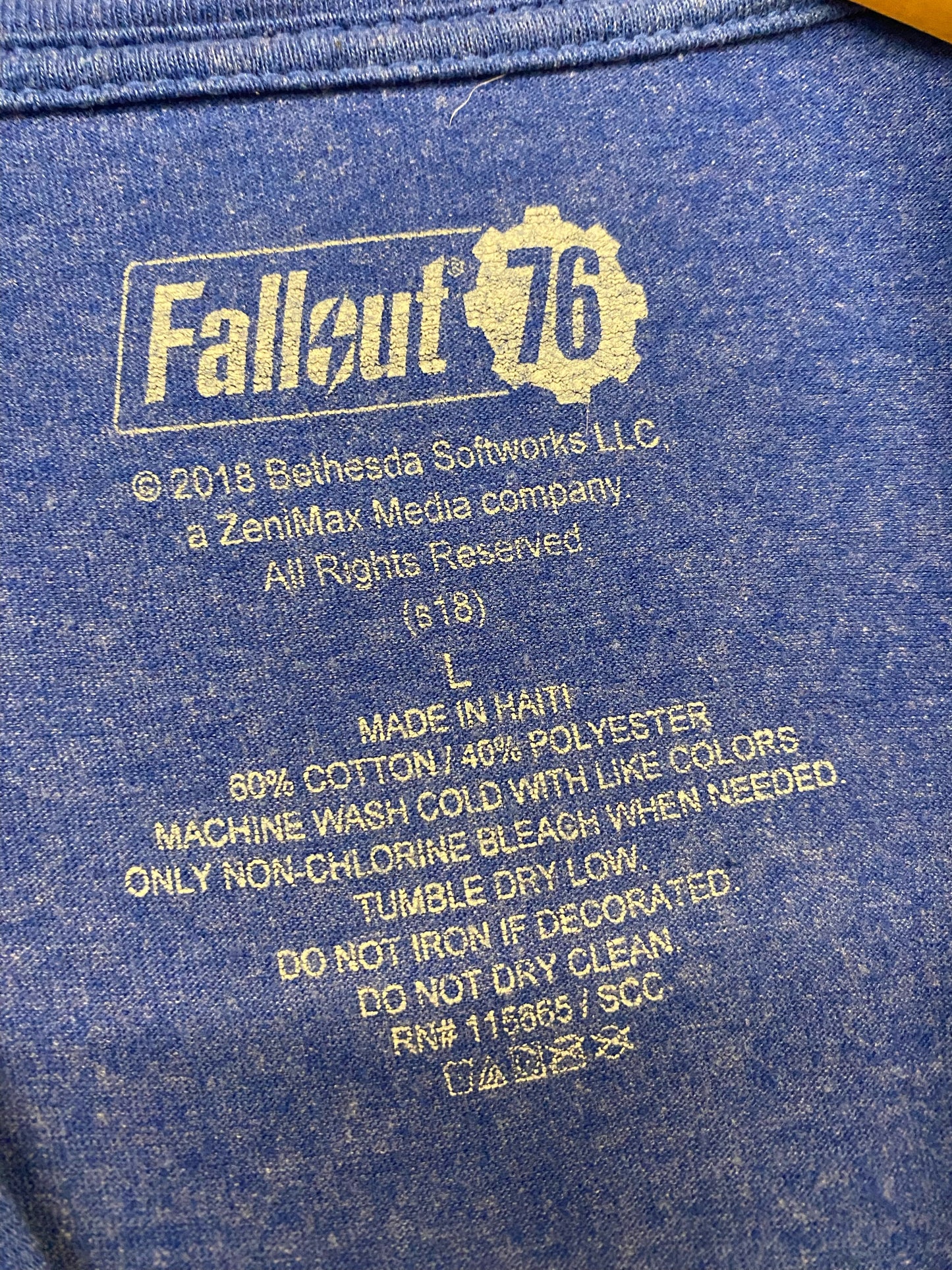 【古着】FALLOUT 76 Tee L