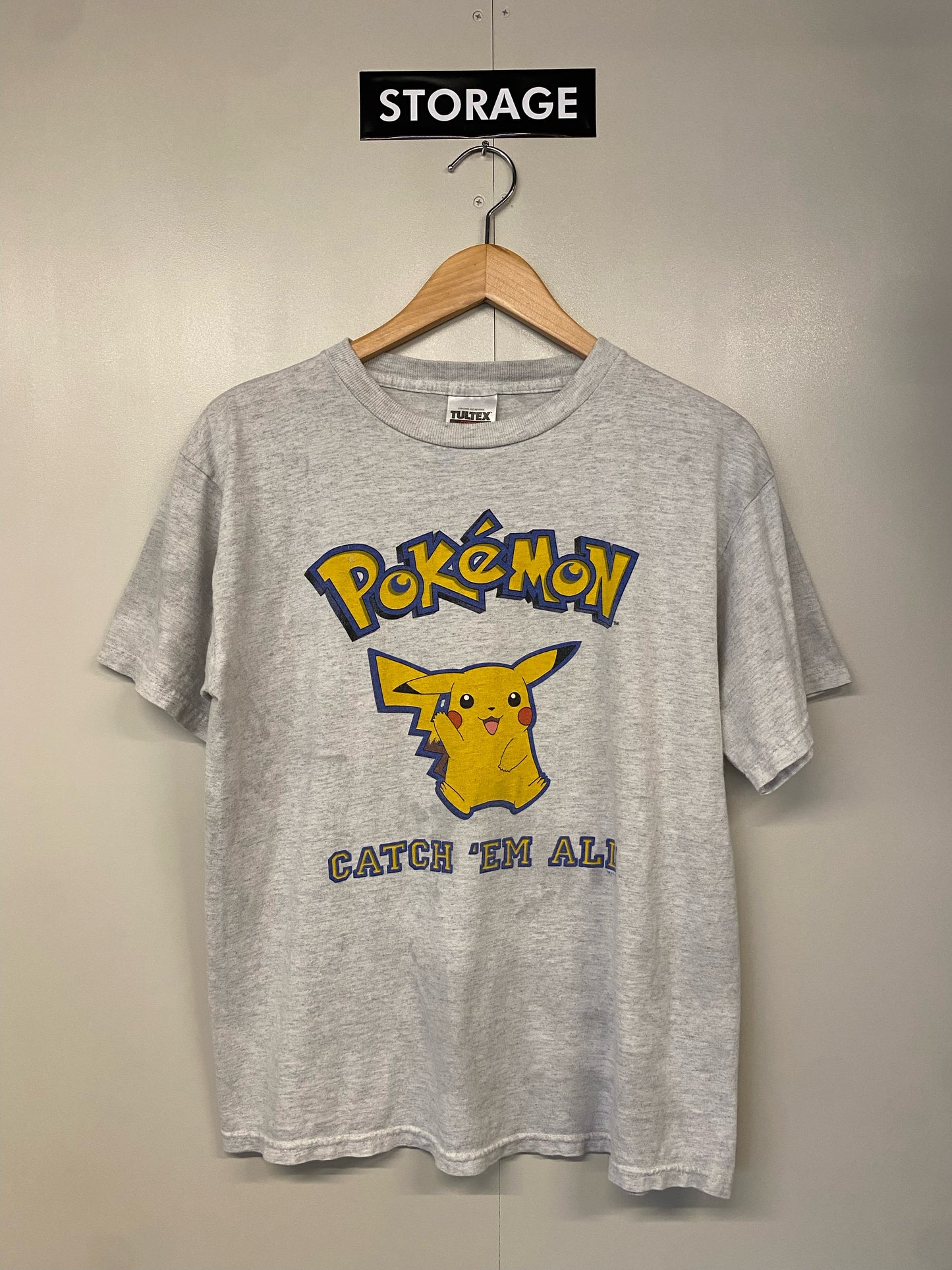 【古着】POKEMON Pikachu Tee Youth-XL
