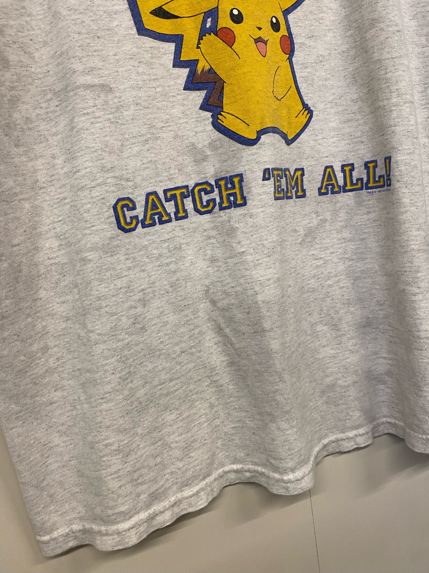 【古着】POKEMON Pikachu Tee Youth-XL