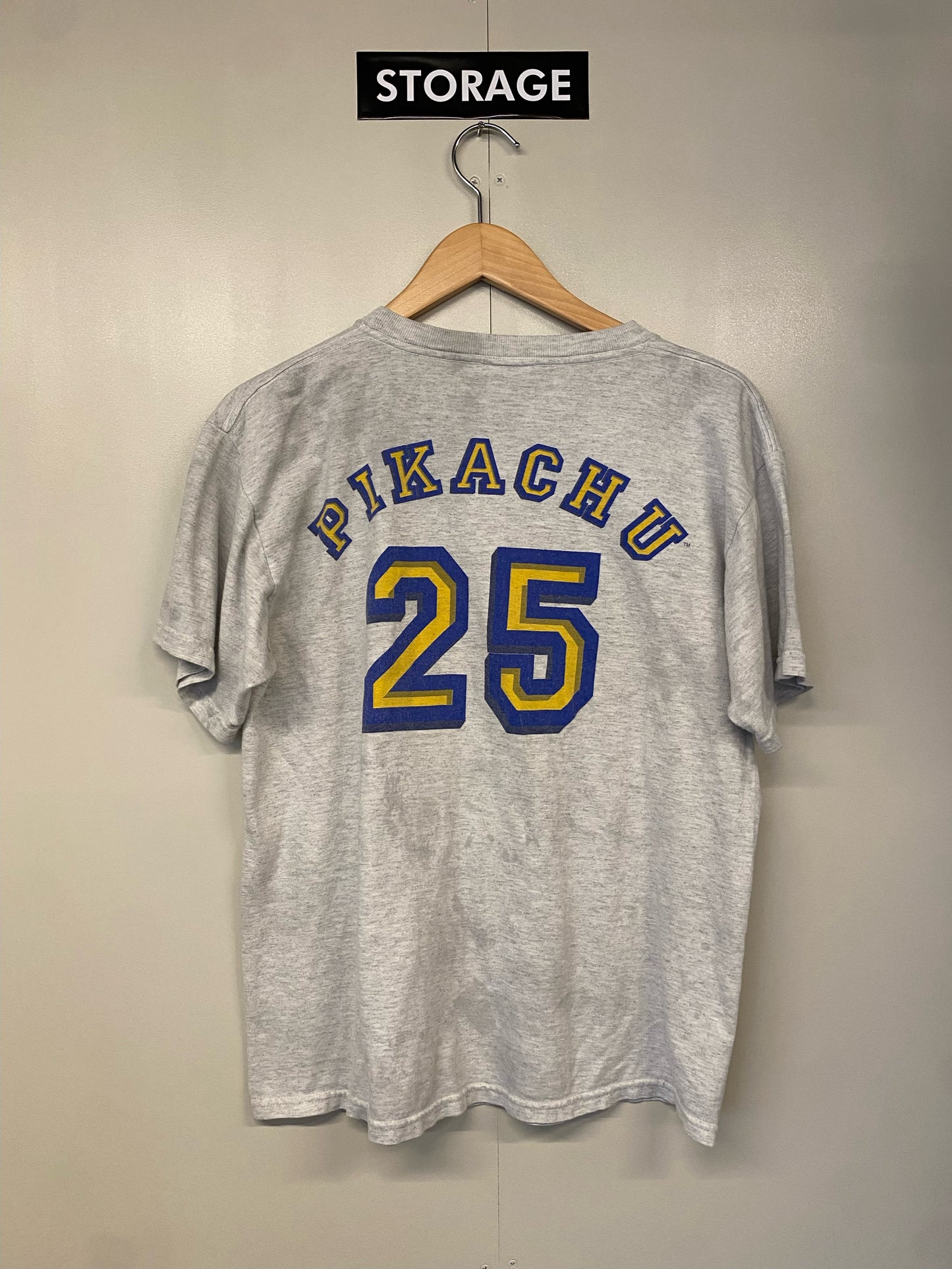 【古着】POKEMON Pikachu Tee Youth-XL