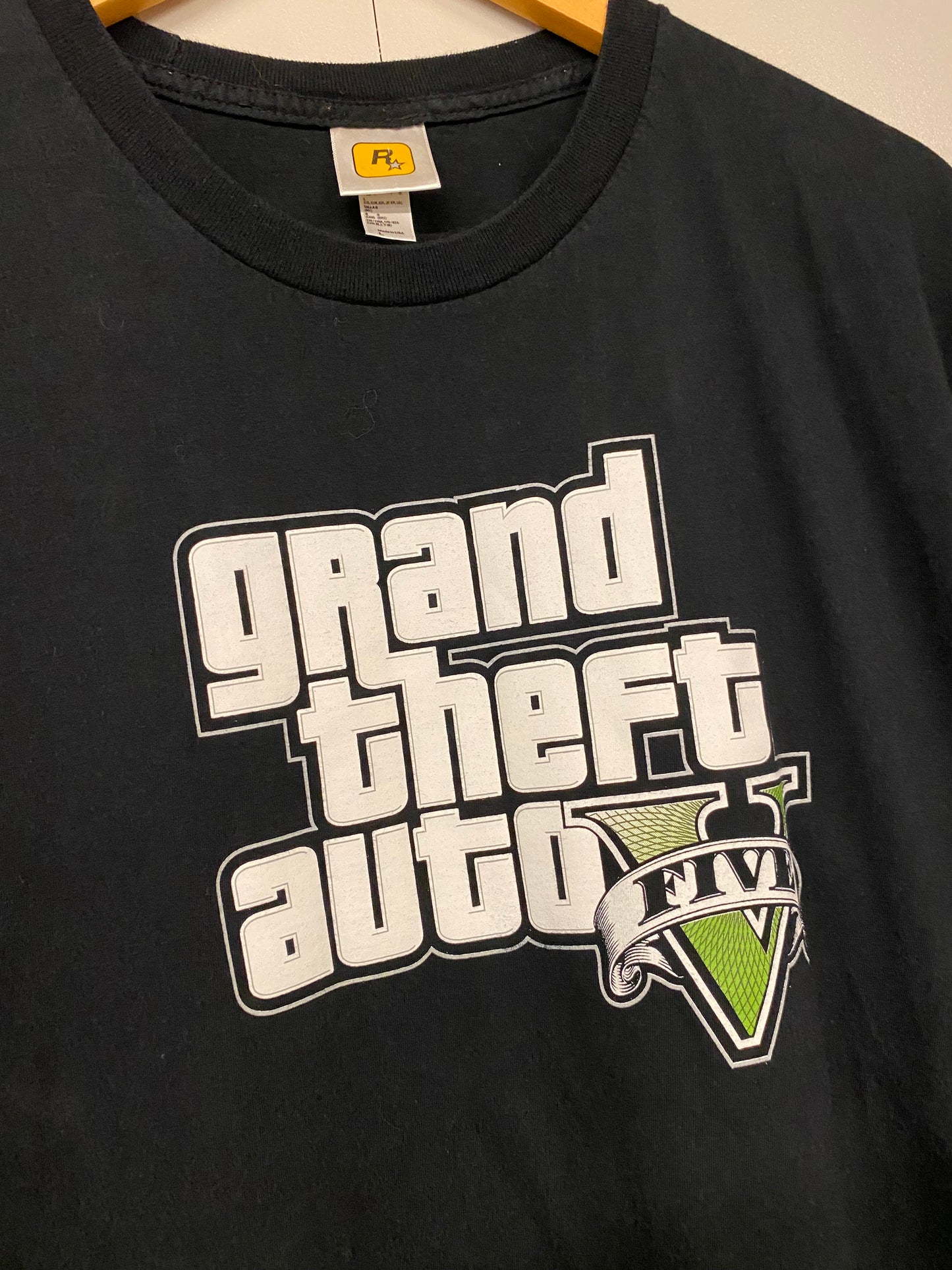 【古着】Rockstar Games Grand Theft Auto V Tee L