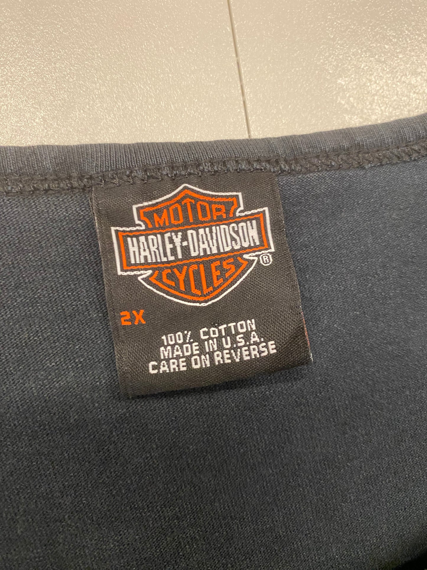 【古着】HARLEY DAVIDSON Tank top 2X