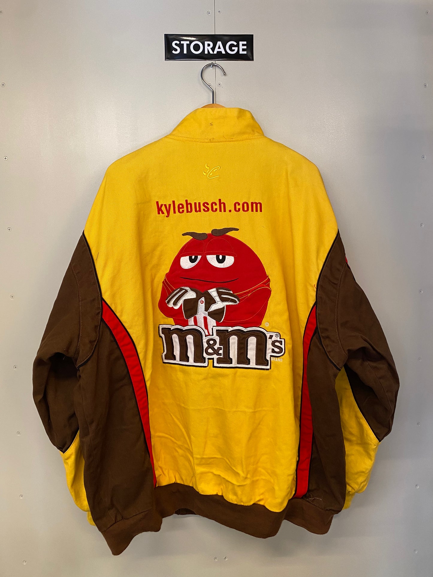 【古着】RACING Jacket m&ms 3XL