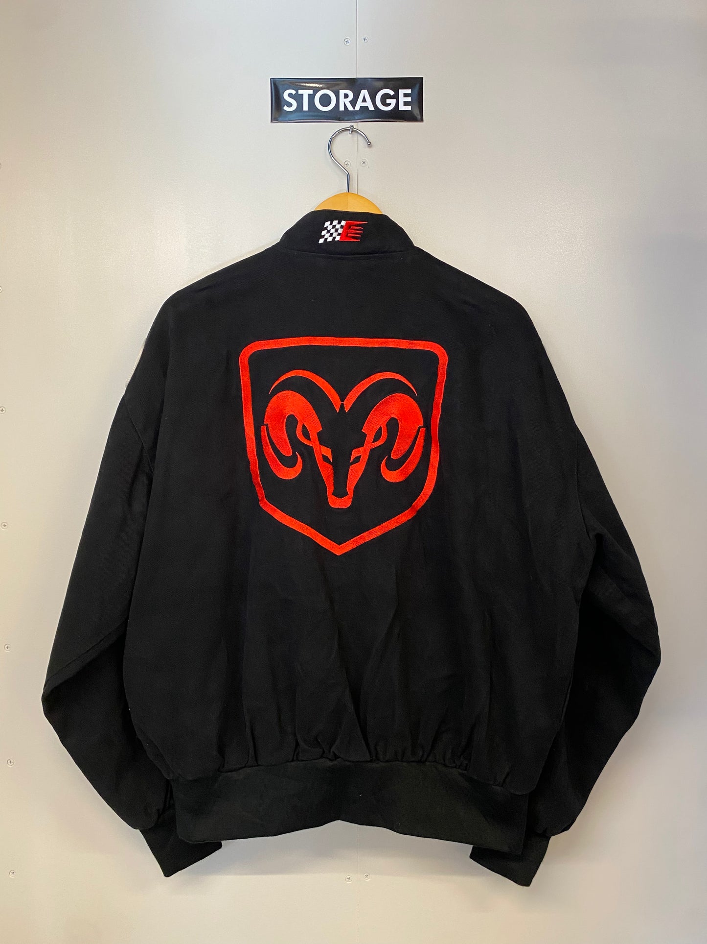 【古着】RACING Jacket DODGE L