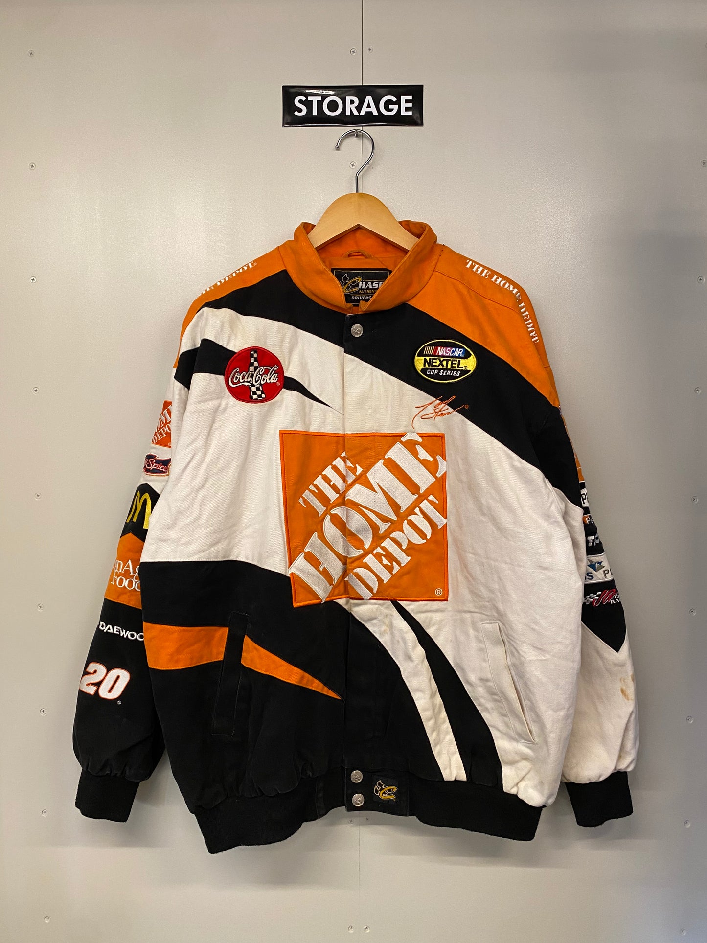 【古着】RACING Jacket THE HOME DEPOT L