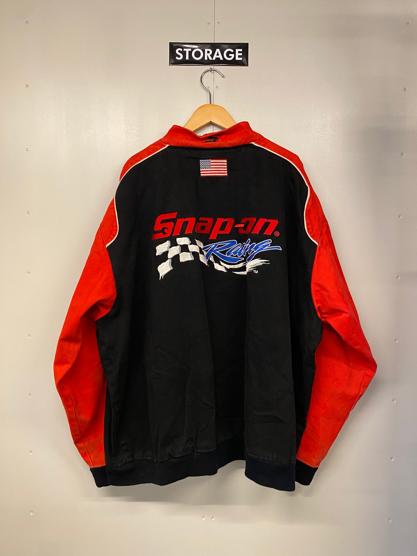 【古着】RACING Jacket Snap-on XXXL