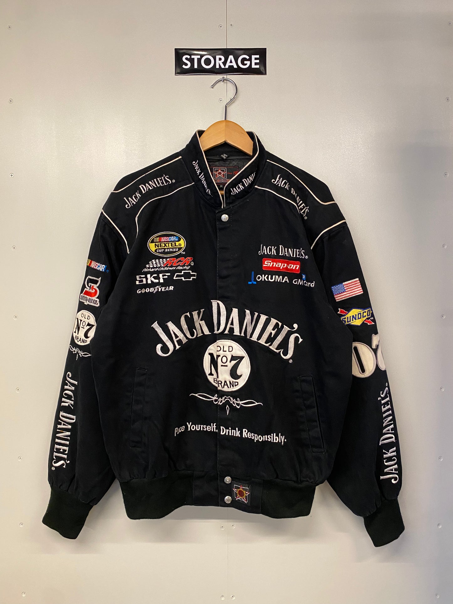 【古着】RACING Jacket JACK DANIEL'S M