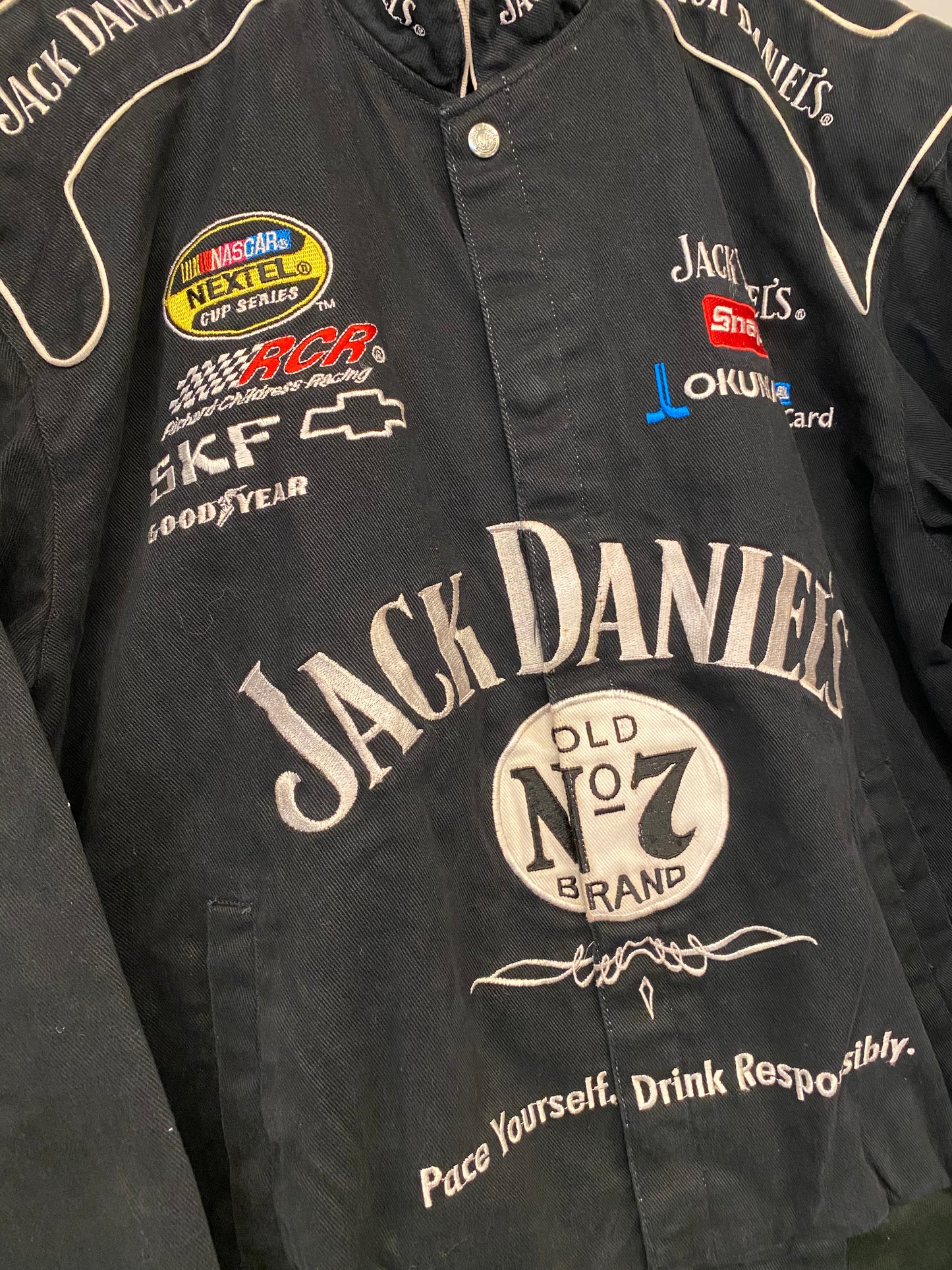 【古着】RACING Jacket JACK DANIEL'S M