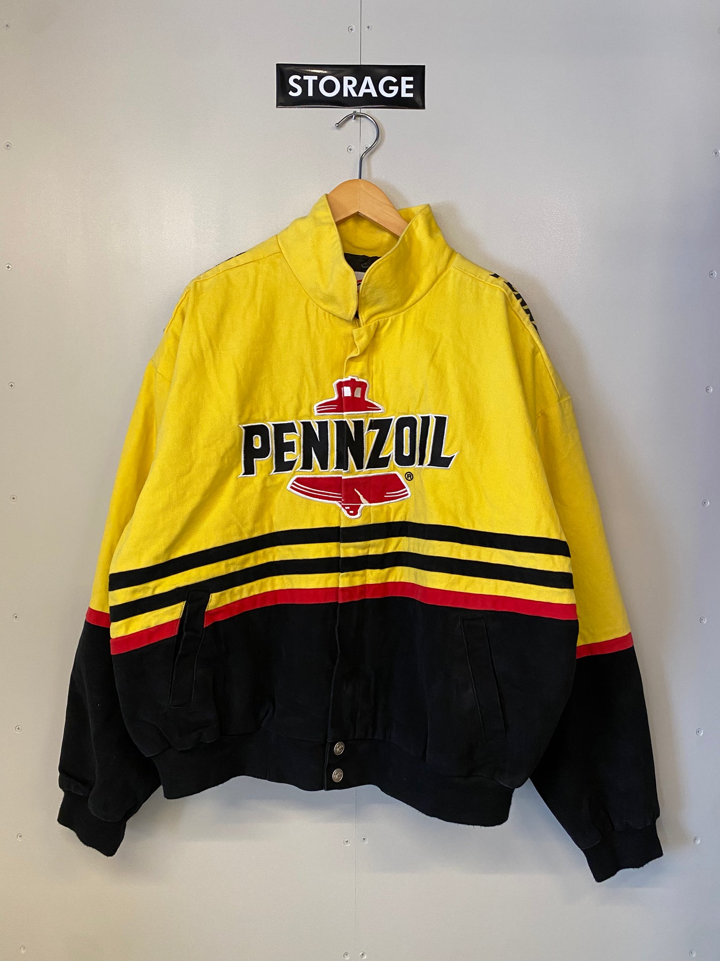 【古着】RACING Jacket PENZOIL XXL