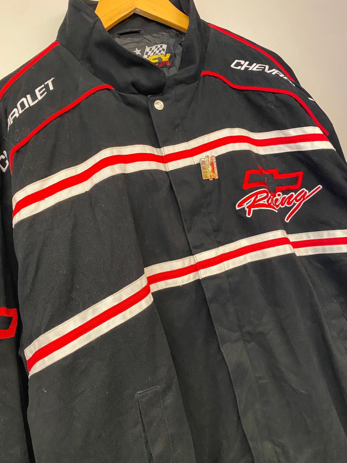【古着】RACING Jacket CHEVROLET XXL