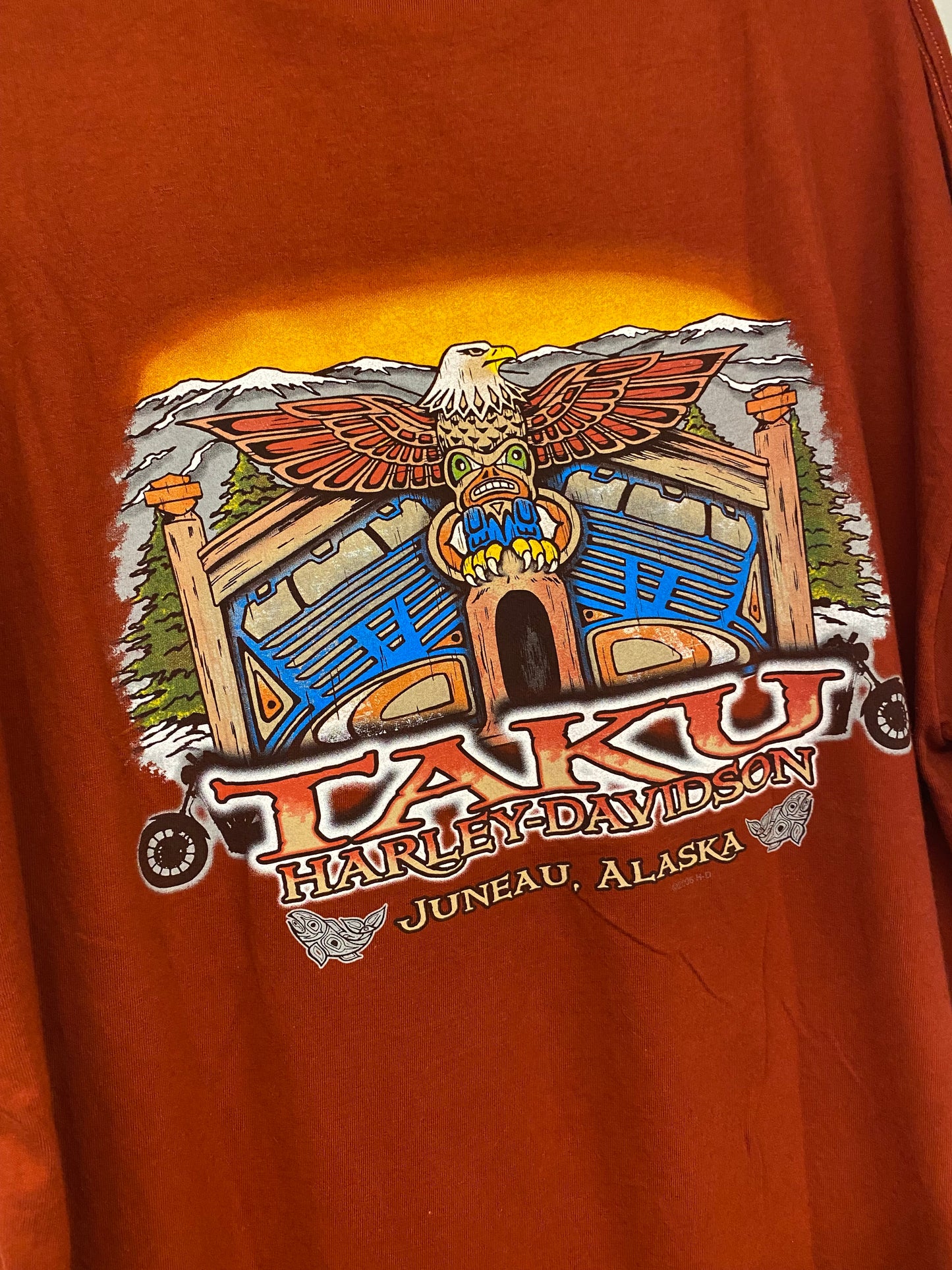 【古着】HARLEY DAVIDSON Tee 2XL