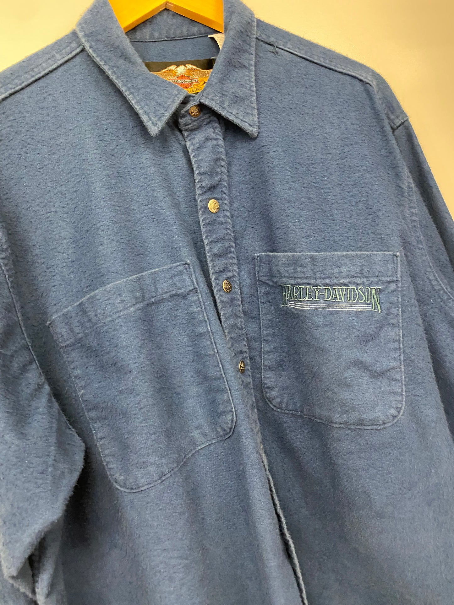 【古着】HARLEY DAVIDSON Cotton Shirt XL