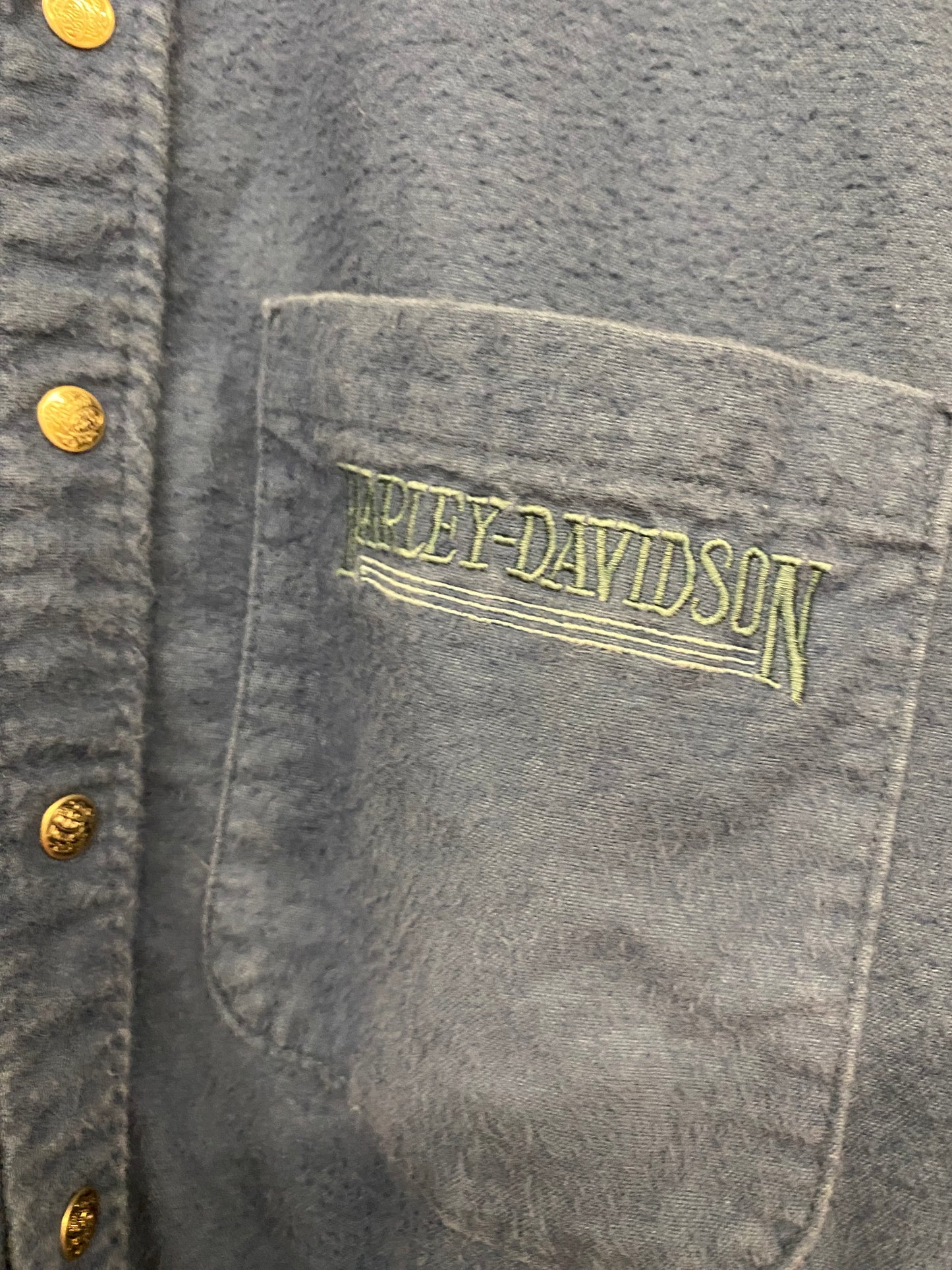 【古着】HARLEY DAVIDSON Cotton Shirt XL