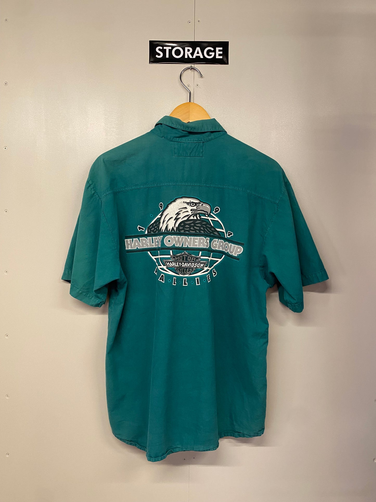 【古着】HARLEY DAVIDSON Cotton Shirt S