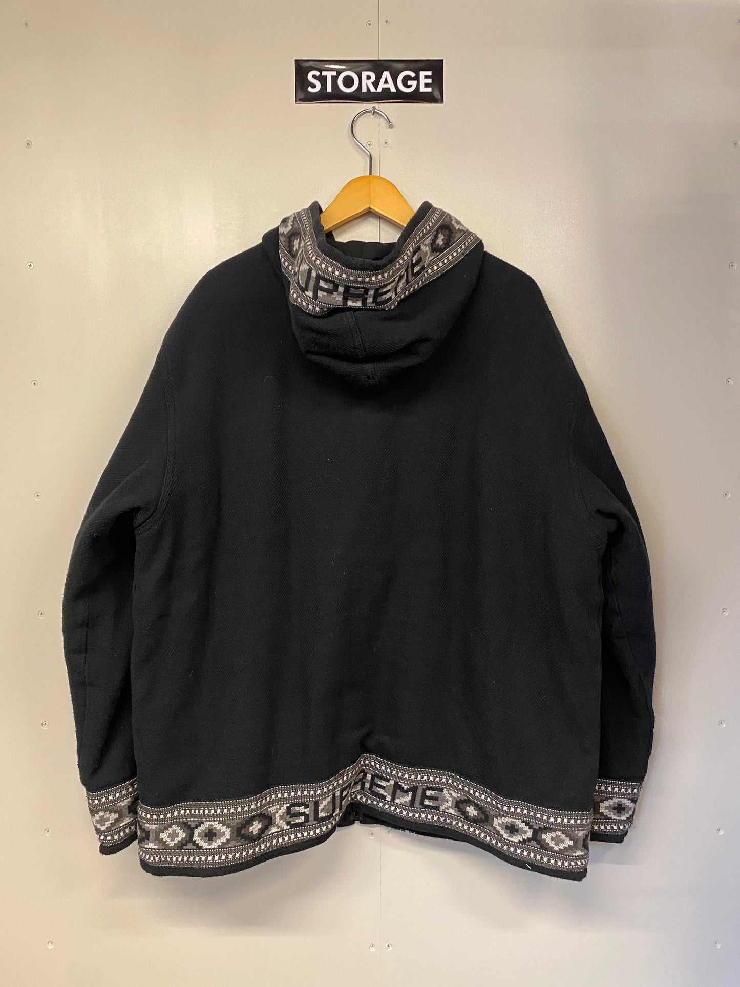 【中古】20ss Supreme Woven hooded Jacket XL