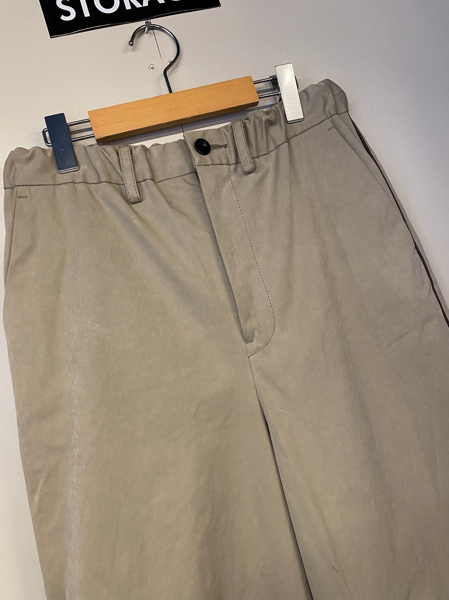 【中古】24AW sacai faux suede Pants