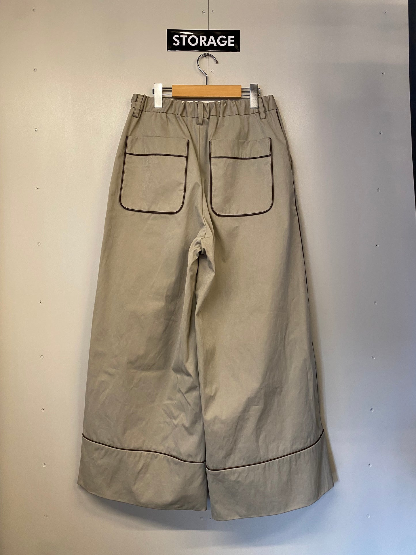 【中古】24AW sacai faux suede Pants