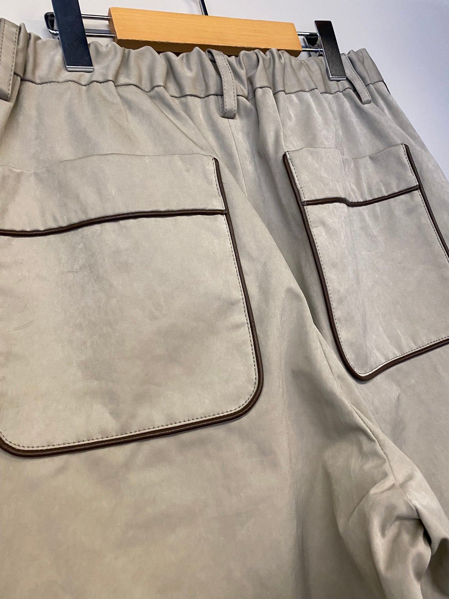 【中古】24AW sacai faux suede Pants