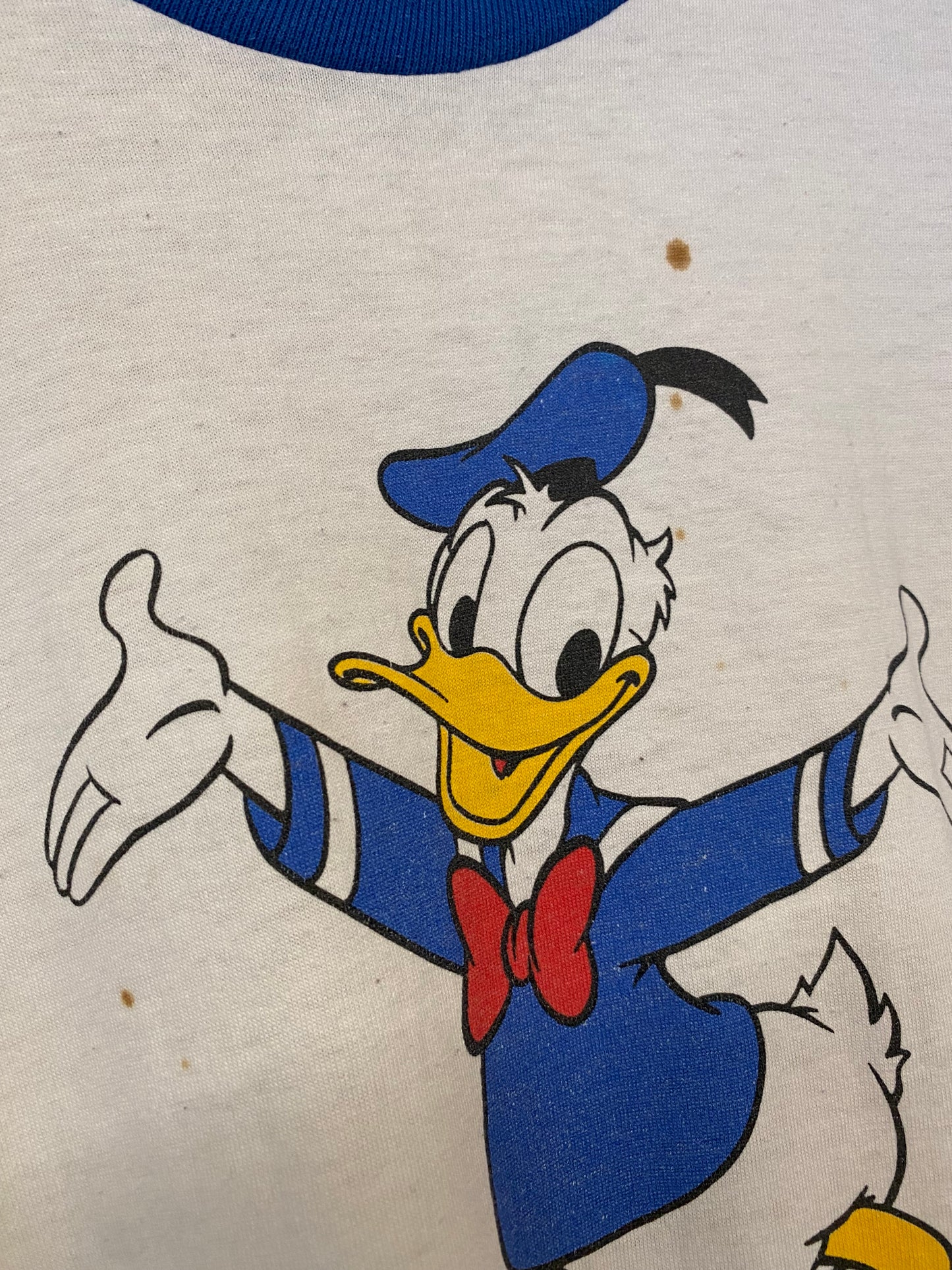 【古着】80s Disney Donald Tee L