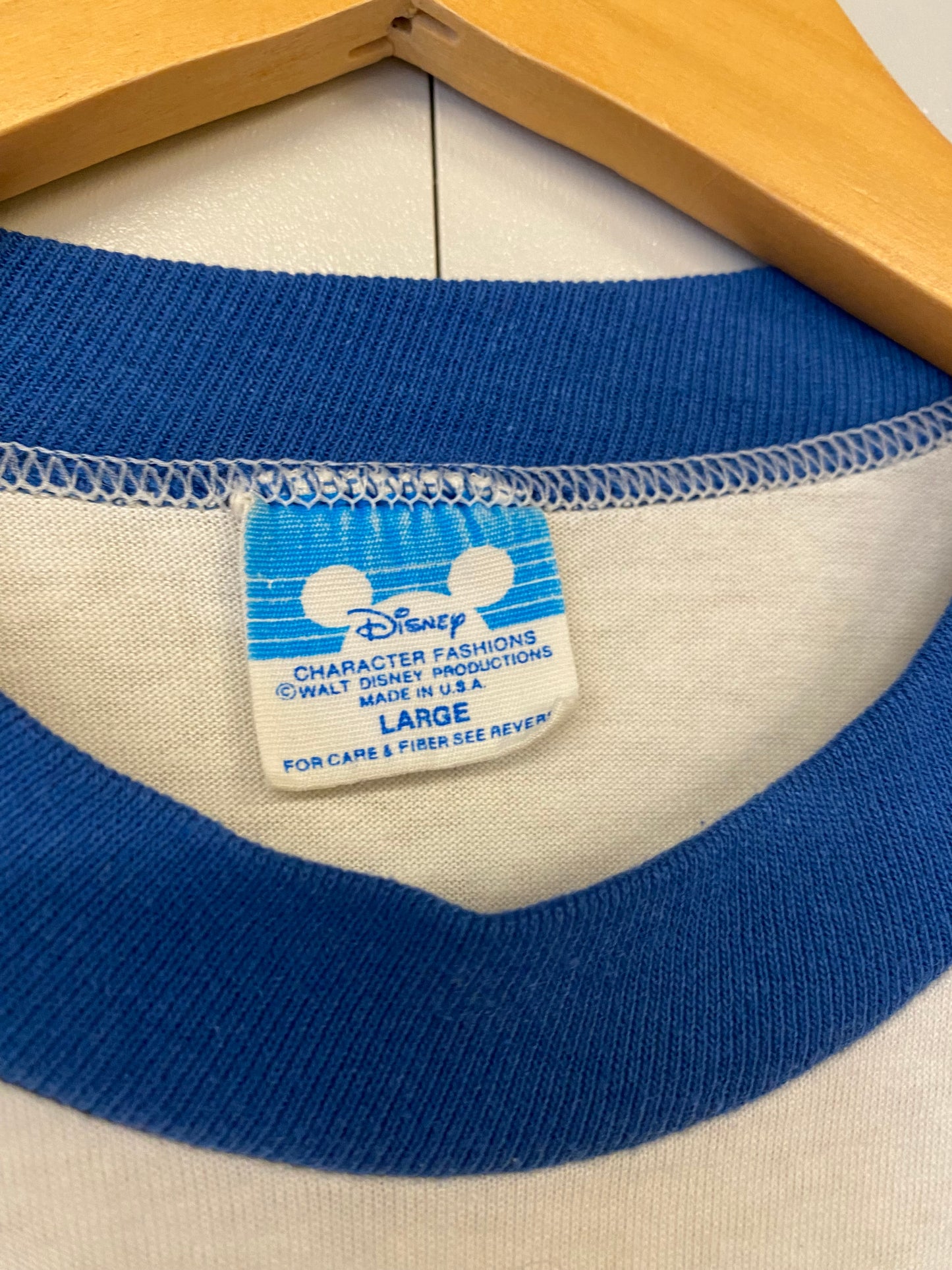 【古着】80s Disney Donald Tee L