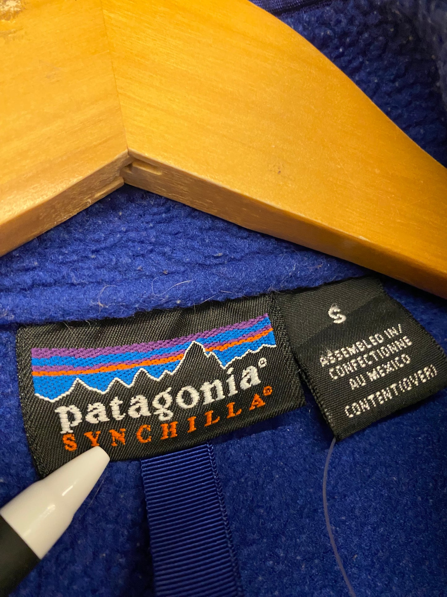 【中古】patagonia fleece SYNCHILLA half zip 25735 FA02 S