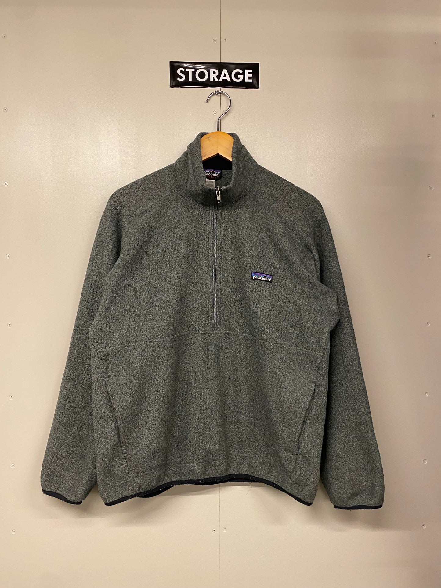 【中古】patagonia fleece SYNCHILLA half zip 25737 FA12 M