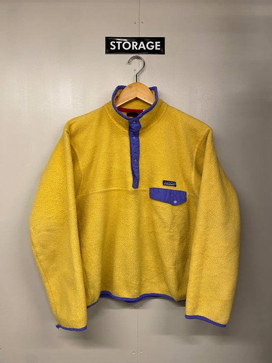 【中古】patagonia fleece SYNCHILLA snap-T jacket M
