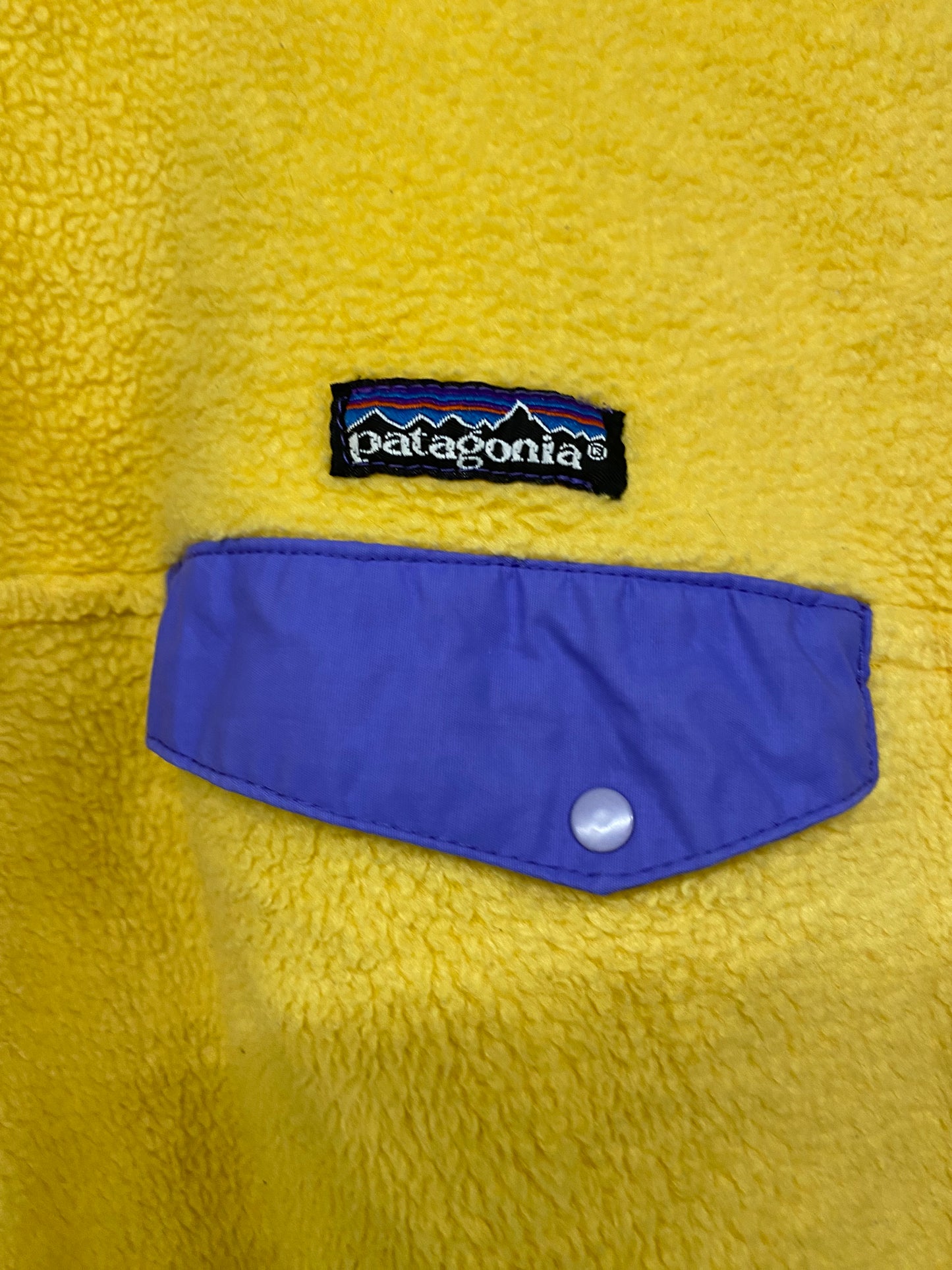 【中古】patagonia fleece SYNCHILLA snap-T jacket M