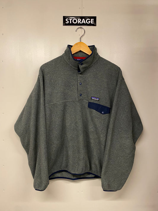 【中古】patagonia fleece SYNCHILLA snap-T jacket 45580 FA17 M