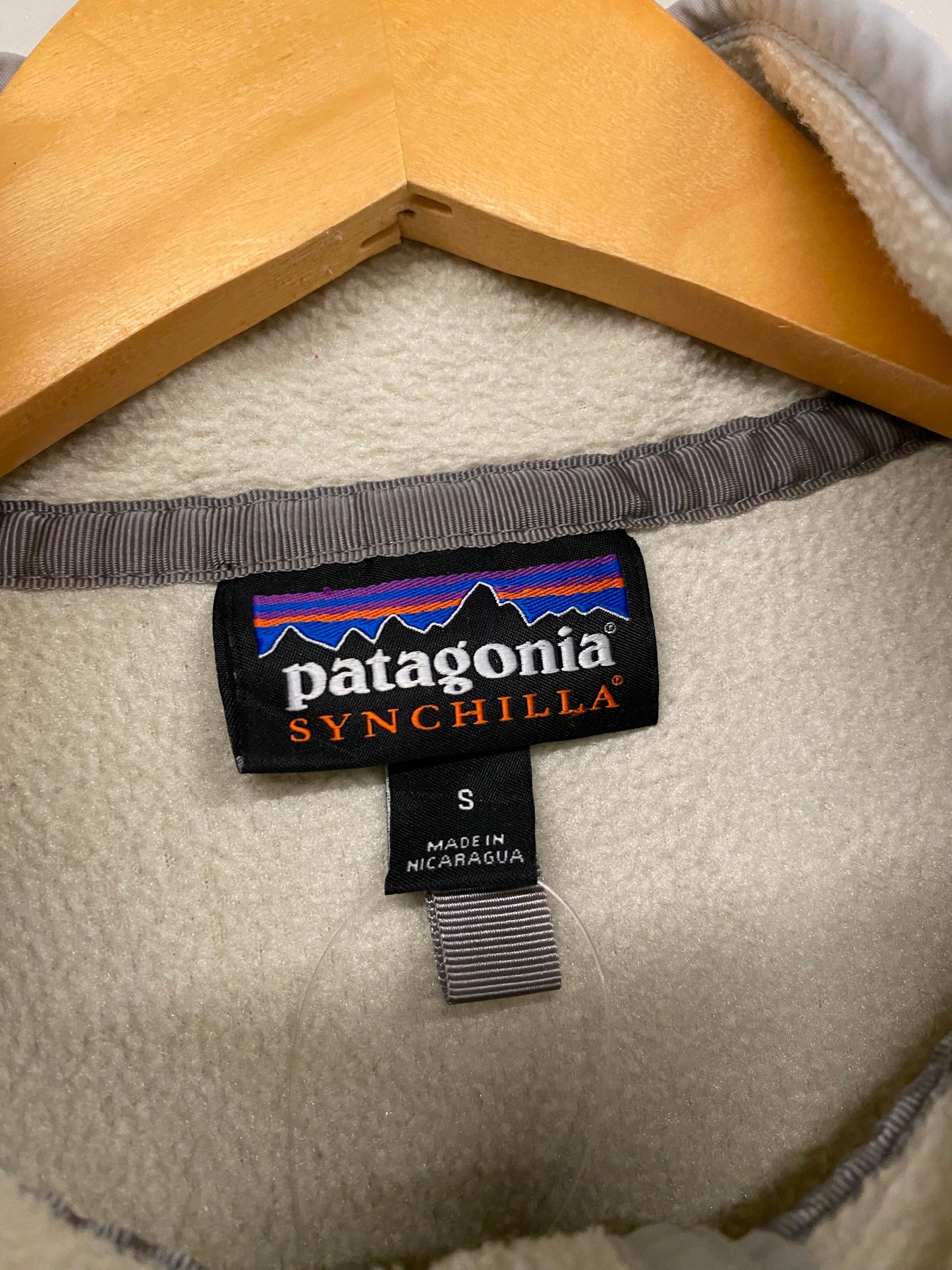 【中古】patagonia fleece SYNCHILLA snap-T jacket 25455 FA15 S