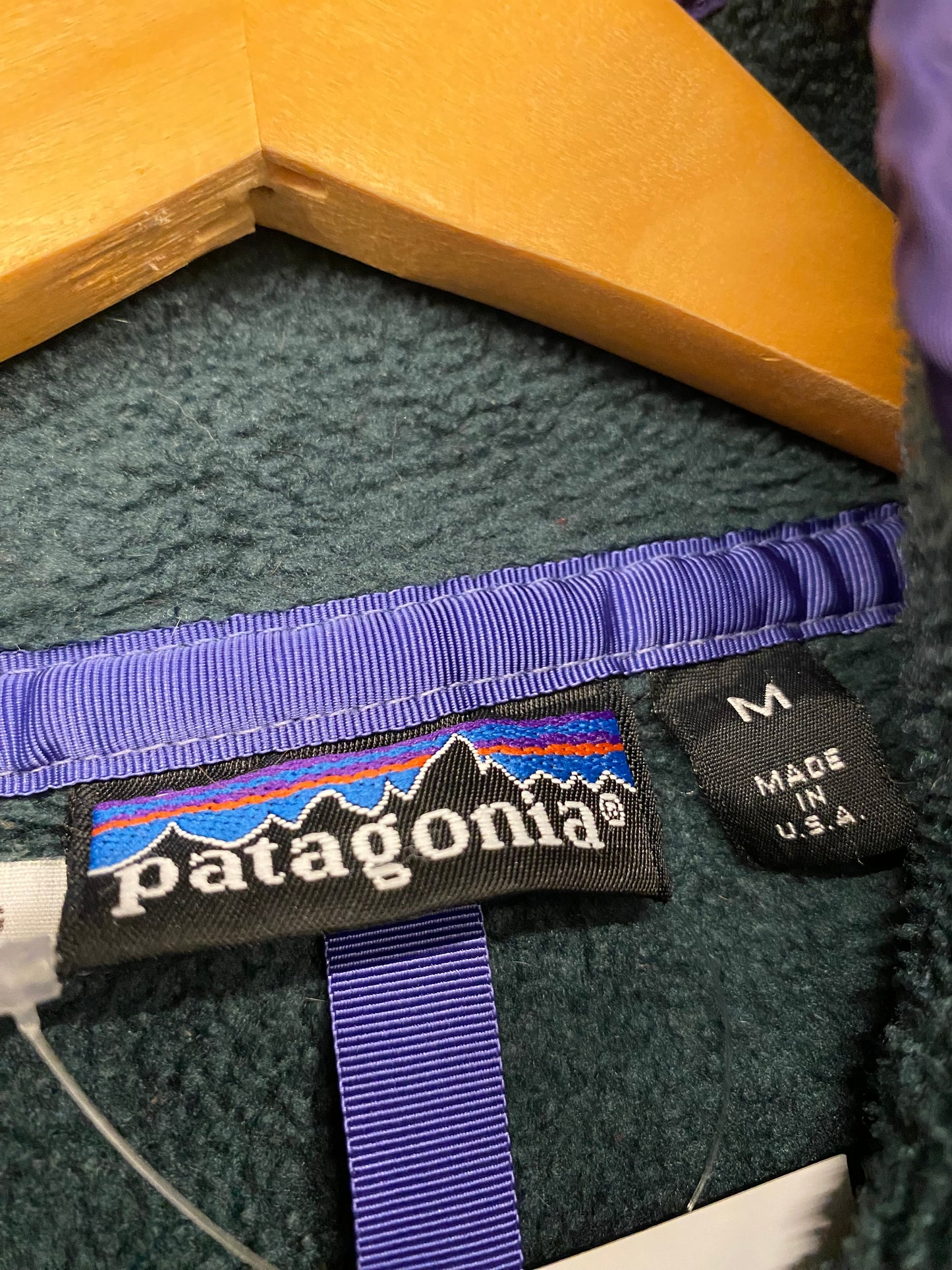 【中古】patagonia fleece SYNCHILLA snap-T jacket M