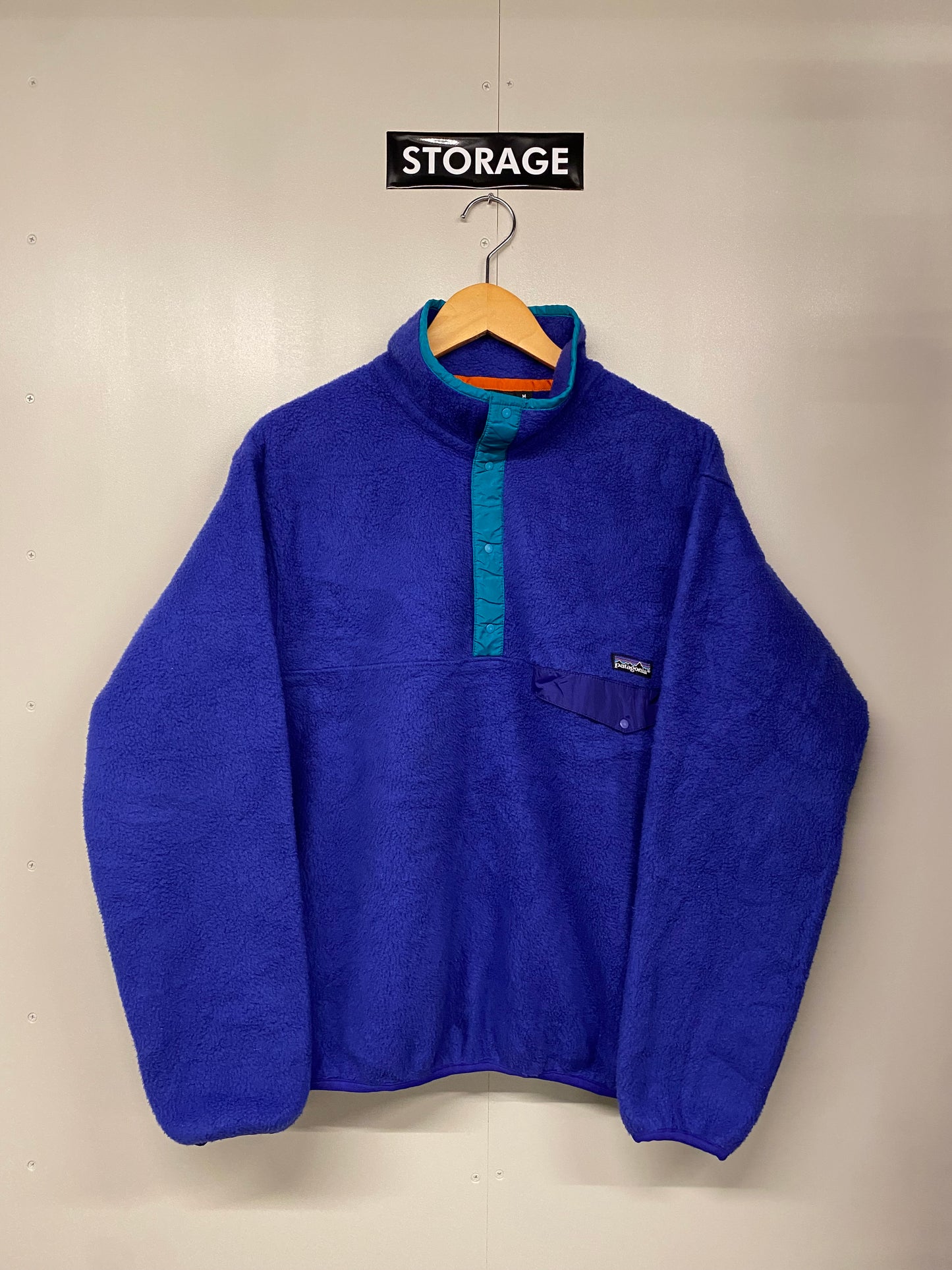 【中古】patagonia fleece SYNCHILLA snap-T jacket 25530 F1 M