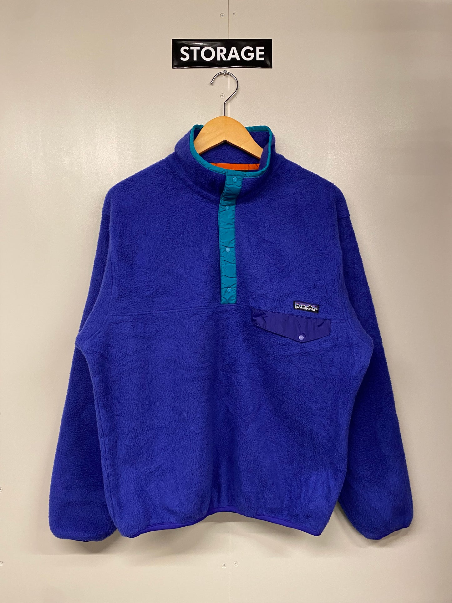 【中古】patagonia fleece SYNCHILLA snap-T jacket 25530 F1 M