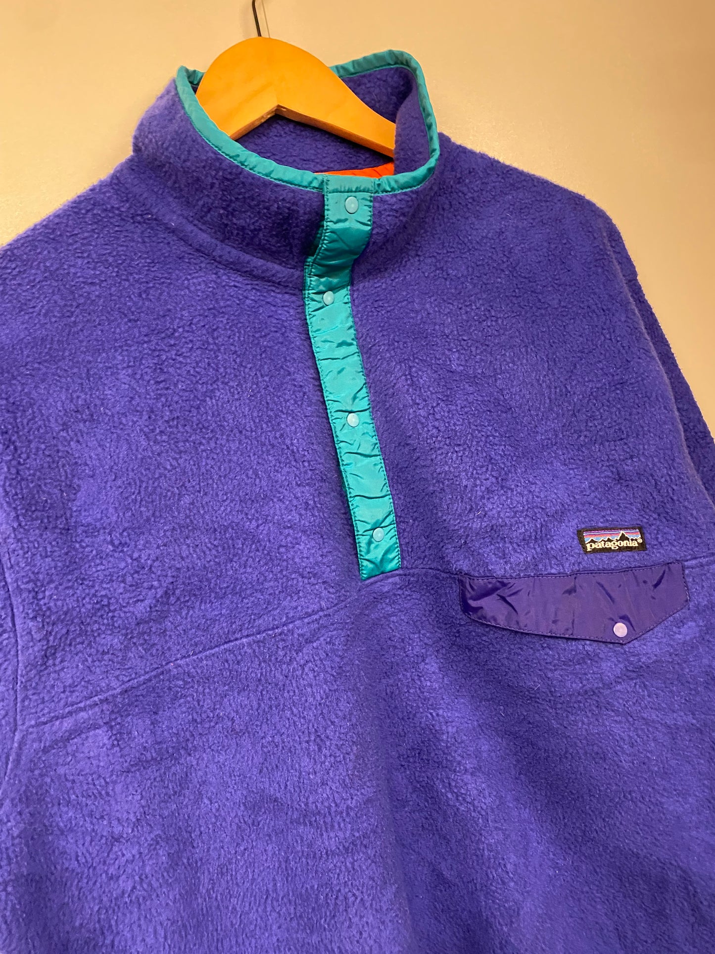 【中古】patagonia fleece SYNCHILLA snap-T jacket 25530 F1 M