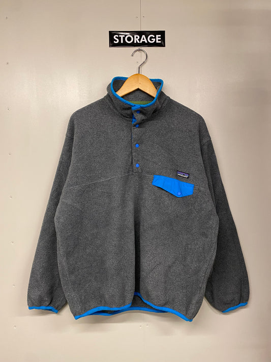【中古】patagonia fleece SYNCHILLA snap-T jacket M