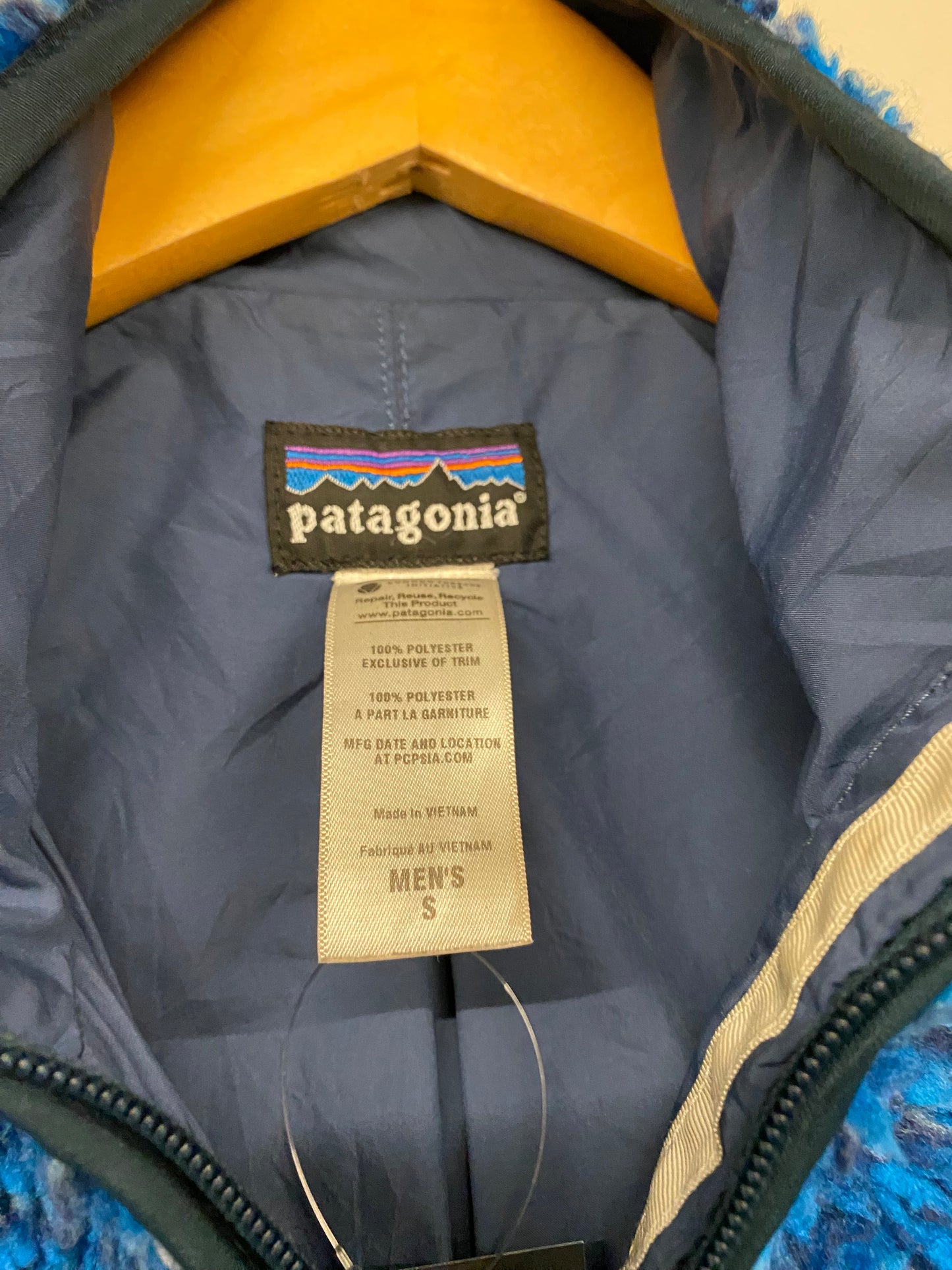 【中古】patagonia fleece classic retro x cardigan S