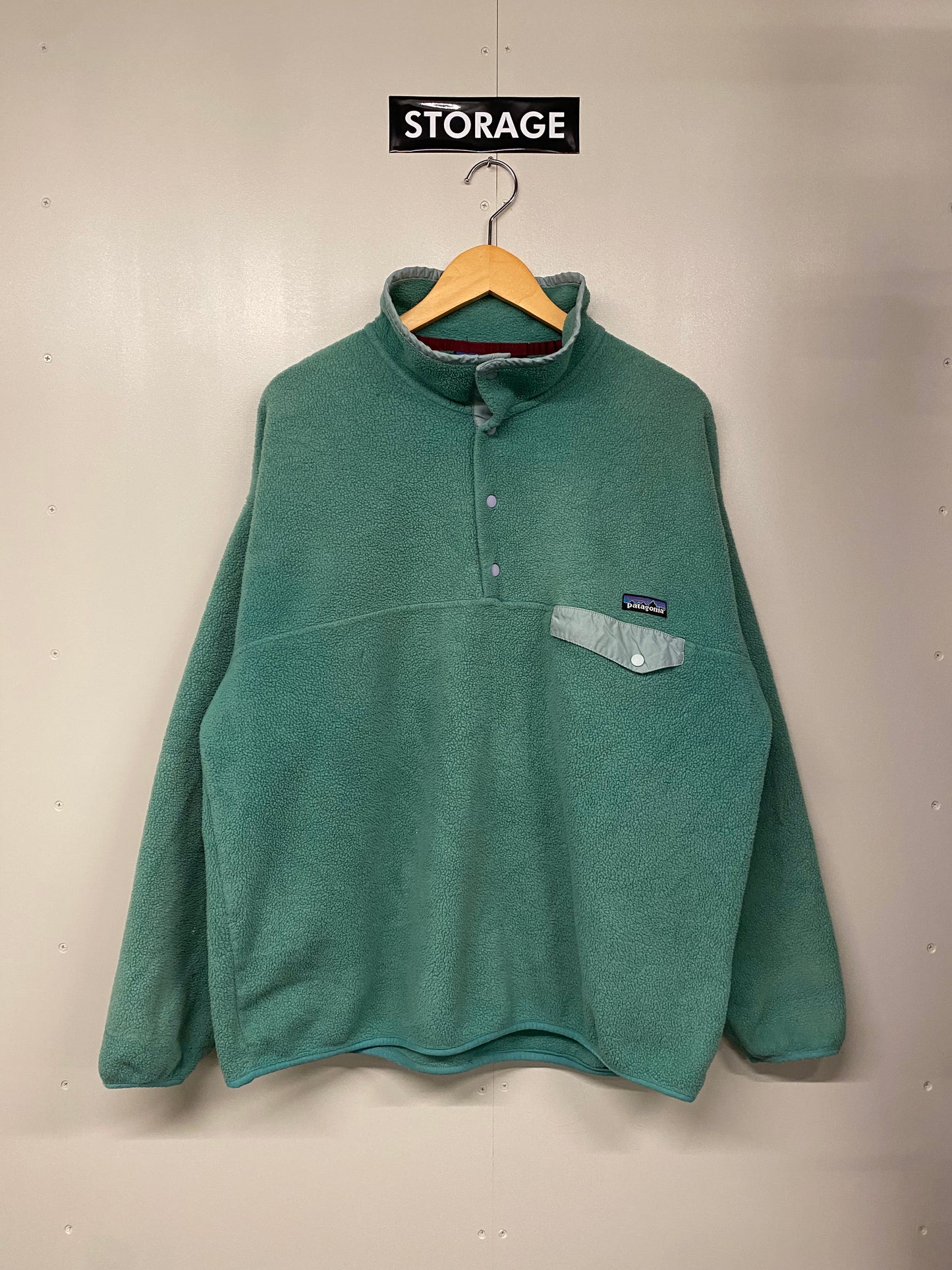 【中古】patagonia fleece SYNCHILLA snap-T jacket 25450 F98 XL