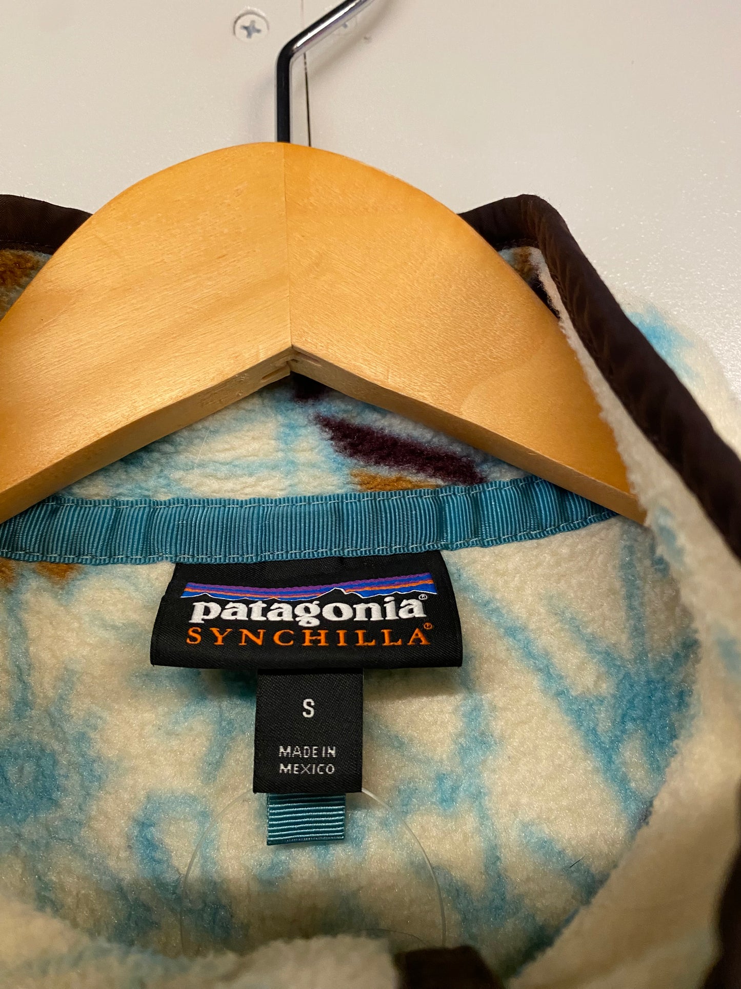 【古着】patagonia fleece SYNCHILLA snap-T jacket 25455 FA16 S