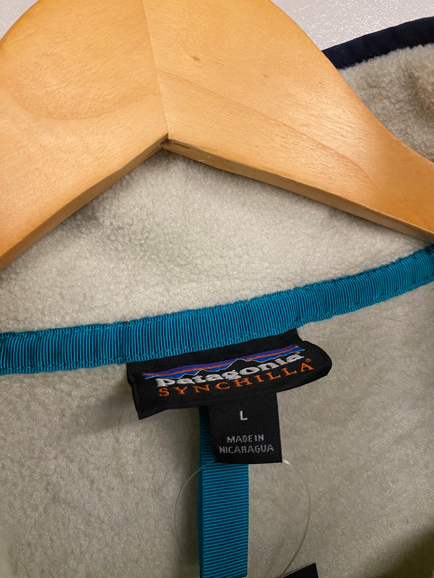 【古着】patagonia fleece SYNCHILLA snap-T jacket 25580 SP17 L