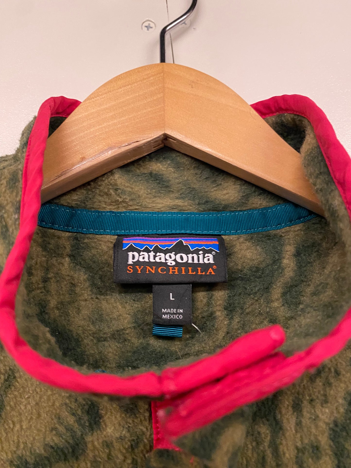 【古着】patagonia fleece SYNCHILLA snap-T jacket 25455 FA15 WOMENS L