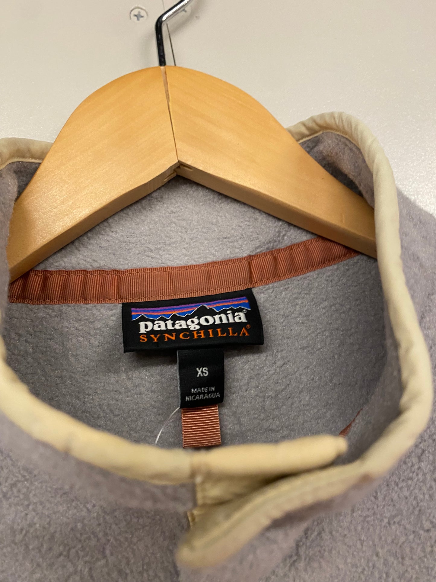 【古着】patagonia fleece SYNCHILLA snap-T jacket 25445 FA19 XS