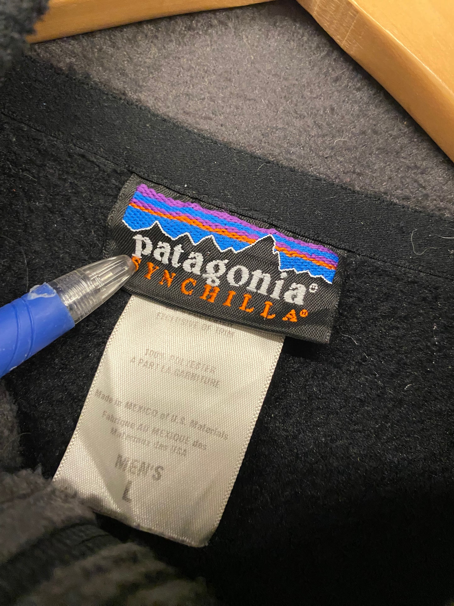 【古着】patagonia fleece SYNCHILLA half zip pullover jacket 25737 F8