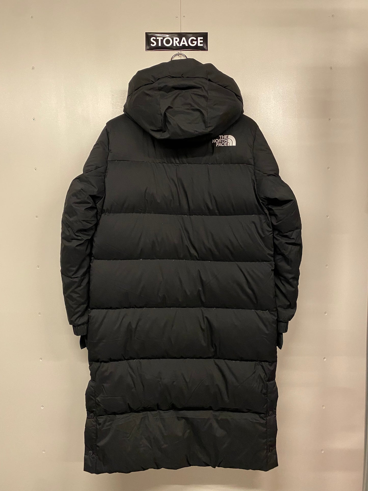 【古着】THE NORTH FACE WHITE LABEL Long down coat S