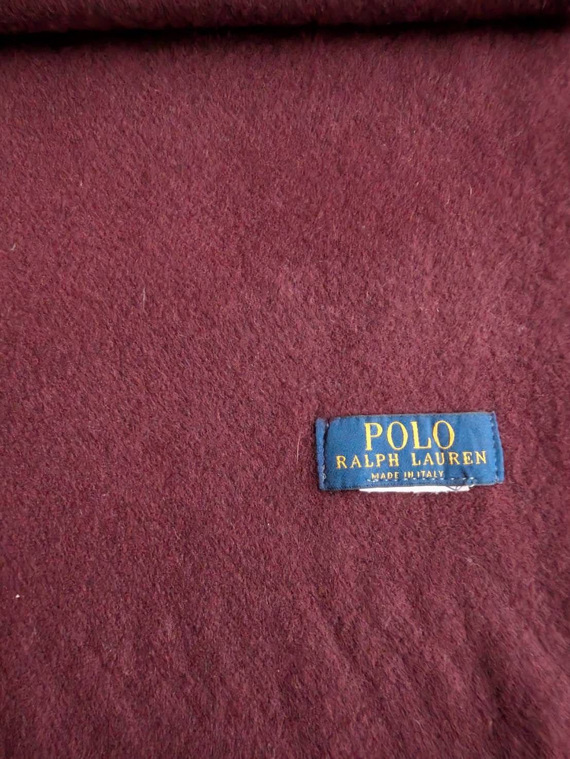 【古着】Polo Ralph Lauren wool scarf