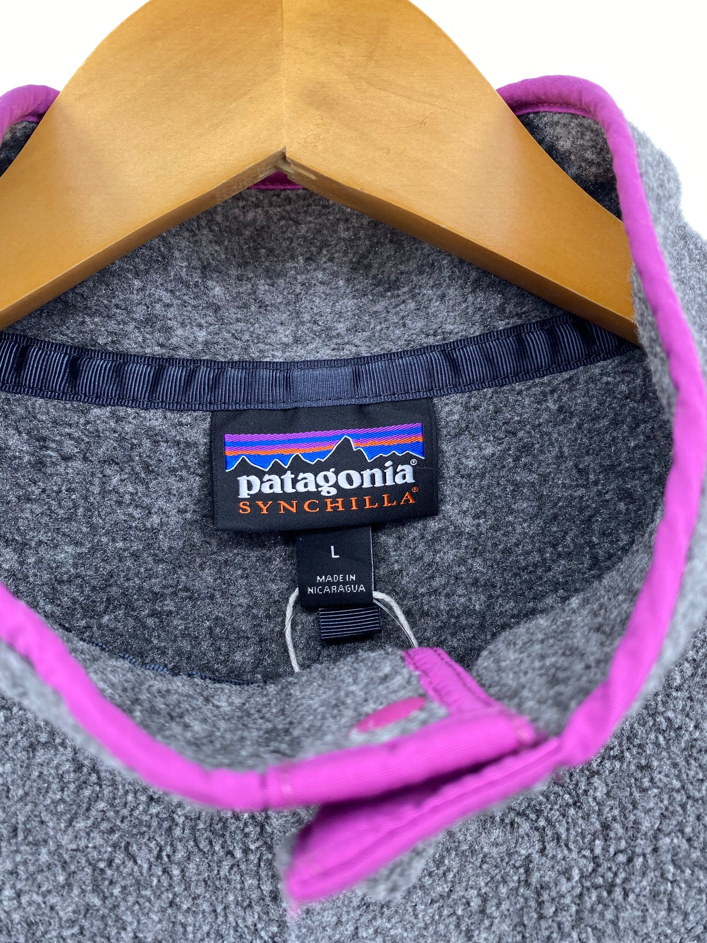 【古着】patagonia fleece SYNCHILLA snap-T jacket 25455 FA22 L