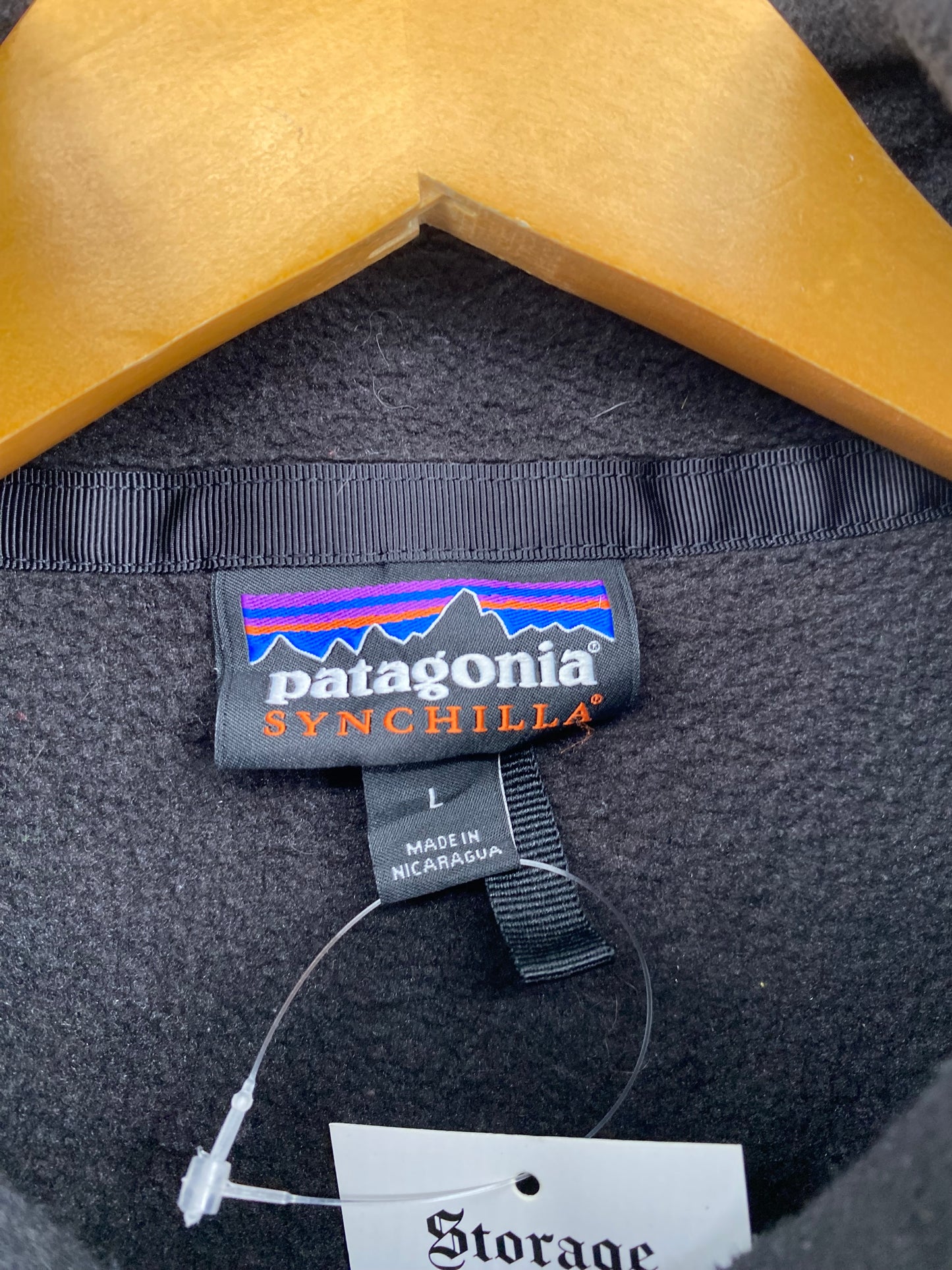 【古着】patagonia fleece SYNCHILLA vest 23010 FA18 L
