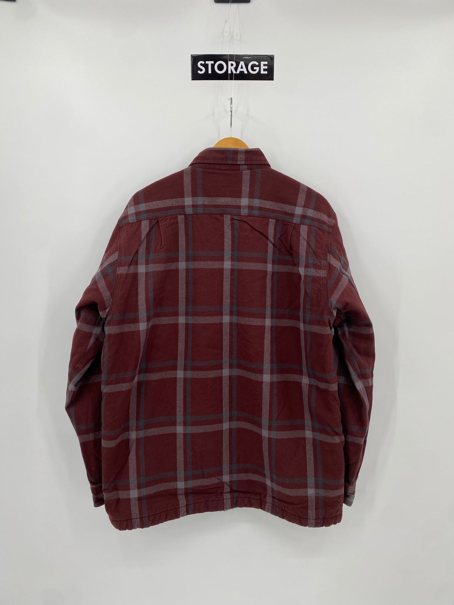 【古着】carhartt Flannel Sherpa Lined shirt L