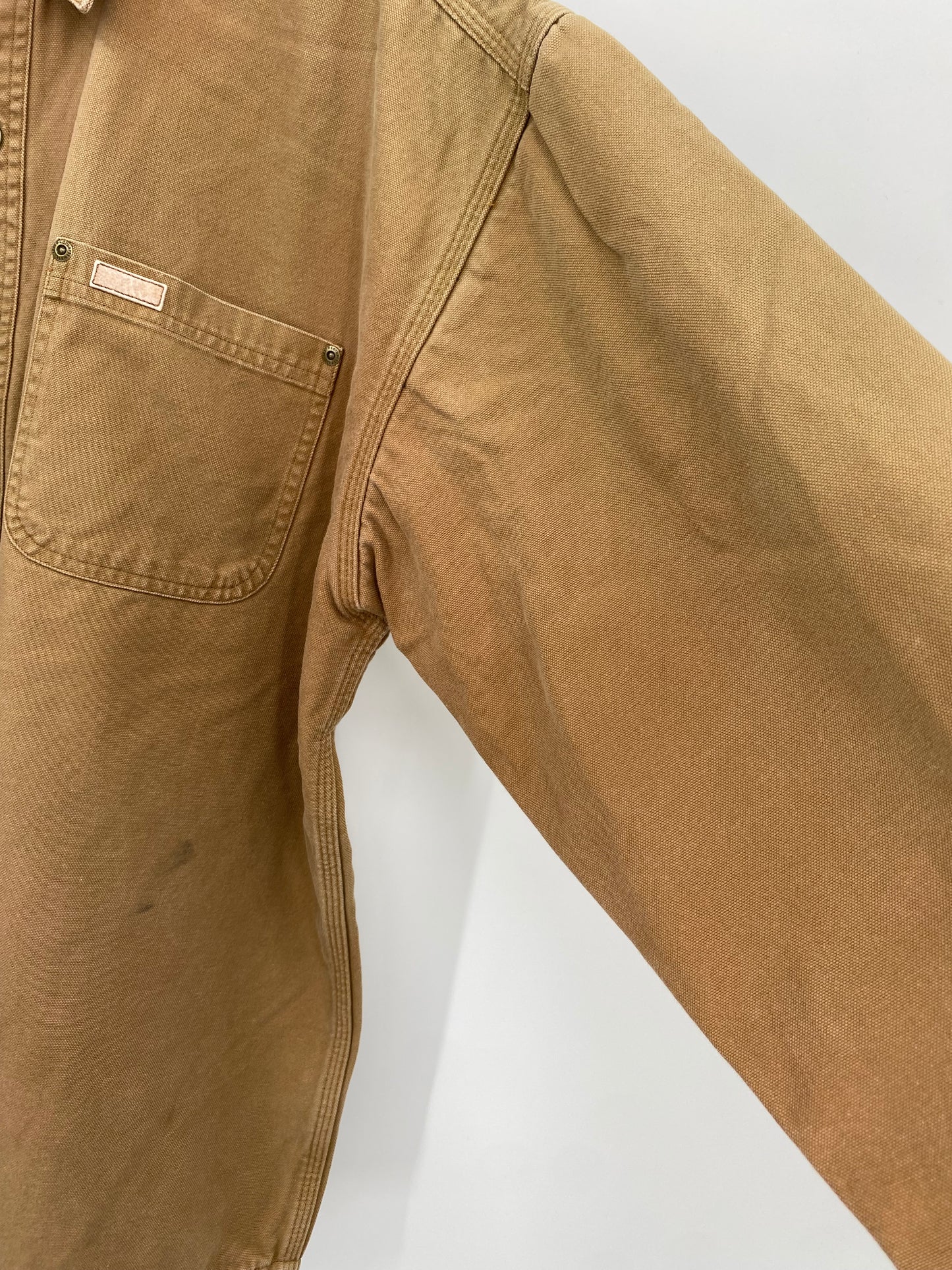 【古着】carhartt Duck Work Shirt Jacket L